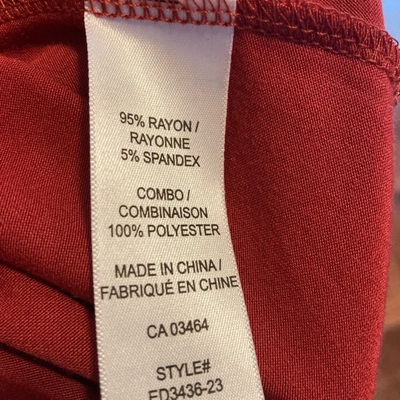 Ricki’s tank top.  Beautiful frill makes this too easy to dress up or down. - Picture 3 of 4